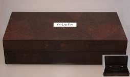 Amenity box - Wood with Coconut Shell