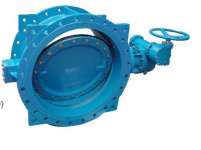 CAST IRON OR DUCTILE IRON HIGH PROFORMANCE DOUBLE ECCEN DOUBLE FLANGED BUTERFLY VALVE