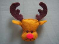 Boneka Flanel Christmas Deer