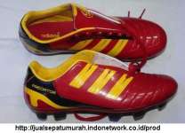 Sepatu Bola Terbaru Adidas Predator 2 Merah-Kuning ( UK 38-42)