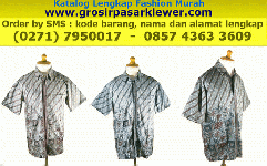 Hem Batik Parang Tambal P386 GrosirPasarKlewerCom