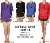 Sabrina Knit Blouse Forever 8