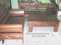 MPB084 Kursi Ukir Madura Bali Kayu jati mewah dan Antik type 3211