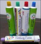 Aluminum soft tube for art pigment,  art paint