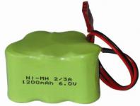 6.0V1200mAh Ni-MH Battery (HPE 2/3A)