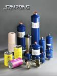 Filter cylinder or filter cartridge or filter drier with UL Approval