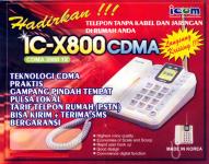 IC-X800 CDMA â 2000 1X ( With Engine Samsung / Brand Icom original Kor-sel )