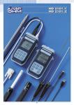 HYGRO-THERMOMETERS HD2101.1 AND HD2101.2,  Merk : DeltaOhm