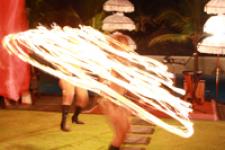 Fire dance ( Fire Hula Hop)