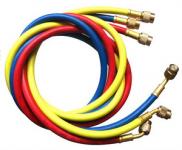 three-coloured charging hose