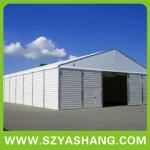 storage tent,  temporary house,  warehouse