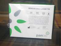 DENGUE BLOOD DUO CASSETTE " PANBIO" DEMAM BERDARAH TEST IGG DAN IGM 1,  2,  3,  4