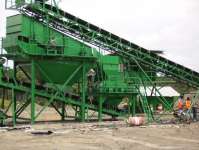 HSS. COAL CRUSHING & SCREENING PLANT CAP. 300 TPH WITH RADIAL STACKER CONVEYOR