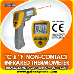 INFRARED THERMOMETER LASER ,  -32 - 520Â° C or -25~ 968Â° F