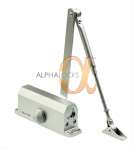 " ALPHA" Door Closer D171-SS ( Silver)