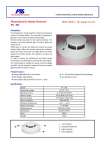 Smoke Detector Merk FSS/ Alat Deteksi Kebakaran