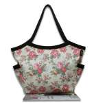 CONPOREI really MeiHui fashion stretched printing canvas sheet shoulder female bag - red peony 1312 red peony