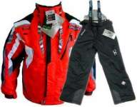 Spyder Men Sk Suit Red Black