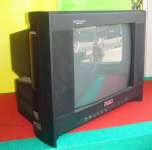 Color Television 17&quot; ,  Black