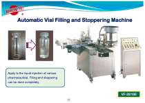 VFS-20/ 100 Automatic Vial Filling & Stoppering Machine ( Liquid & Double Flling)
