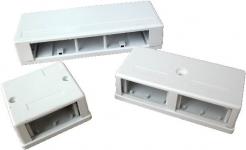 Suttle Flexplate Housing for 1 to 4 Ports, Multiple Surface Boxes