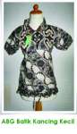 Blus remaja Batik Kancing Kecil