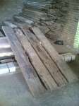 kayu bekas rel