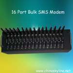 Wavecome 16 port bulks sms modem/ gsm modem pool,  sending bulk sms with Q2303 module
