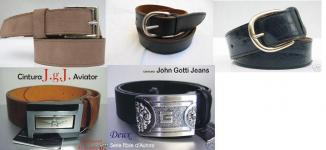 Italian Real Leather Mens' Belts