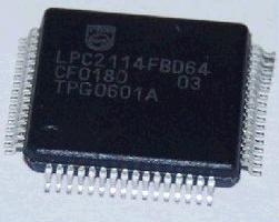 LPC2144FBD64,  PHILIPS,  LQFP-64