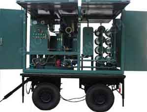 ZYM Mobile type vacuum insulating oil purifier