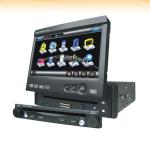 1 Din 7" Auto DVD GPS Digital Touch Screen RDS DVB-T iPod Steering Wheel Control