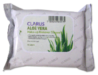 Clarus Aloe Make Up Remover Tissues
