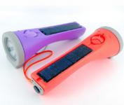 solar led flashlight