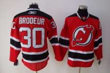 New Jersey Devils #30 Brodeur red/green