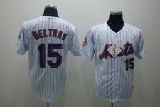 Mets #15 Beltran white
