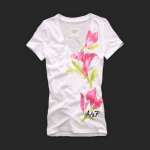 100% cotton Abercrombie & Fitch Womens Round Neck TShirts in fashion style