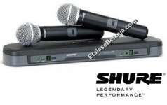 SHURE PG288/ PG58 Professional UHF Wireless Microphone System