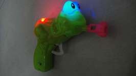 Frog Bubble Gun With Light & Music