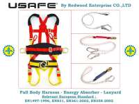 Full Body Harness & Energy absorber lanyard USAFE