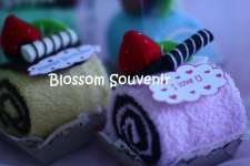 Towel cake gulung