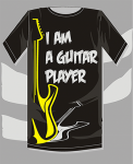 Tshirt Guitar Player