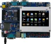 Samsung S3c6410 android 2.3 board with 4.3" LCD only $ 99USD,  support 4 system