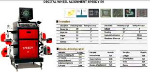 Speedy Digital Wheel Alignment E9