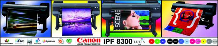 MESIN INDOOR CANON IPF 8300 ( 12colors)