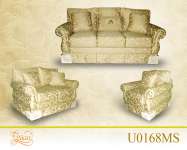 Classical living Room fabric sofa ( U0168MS/ R)