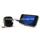 Mini Capsule Speaker & Viewing Stand for Apple iPhone,  any iPod,  & any MP3 Players