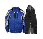 Spyder Men Ski Suit Blue Black