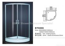 Arc-Shaped shower room