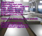 Sell : Shipbuilding steel plate,  Grade,  BV/ AH36,  BV/ DH36,  BV/ EH36,  BV/ FH36steel plate/ sheets/ Material/ Spec/ A131